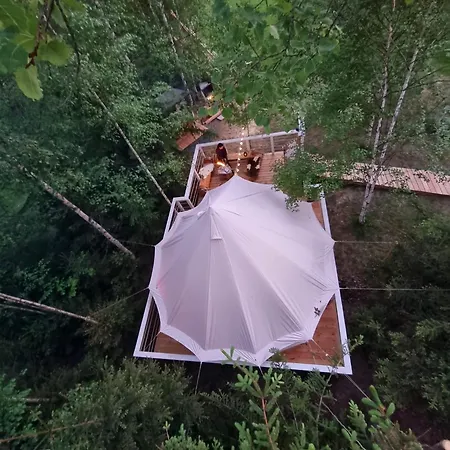 אוהל מפואר Glamping Brezovy Vanok Štôla