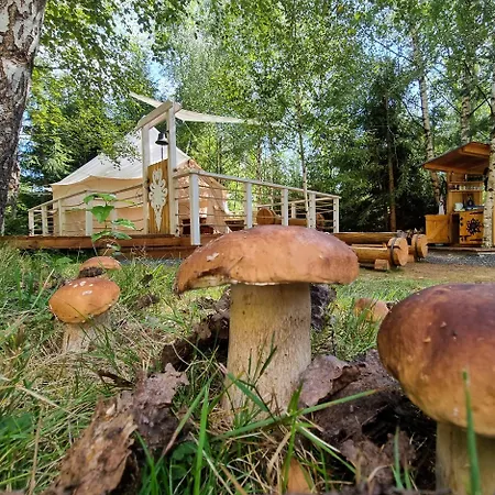 Luxury tent Glamping Brezovy Haj Stola